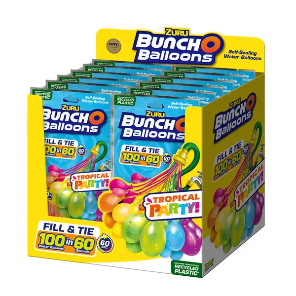 Bunch O Balloons 3-Pack Tropical Party Water Balloons