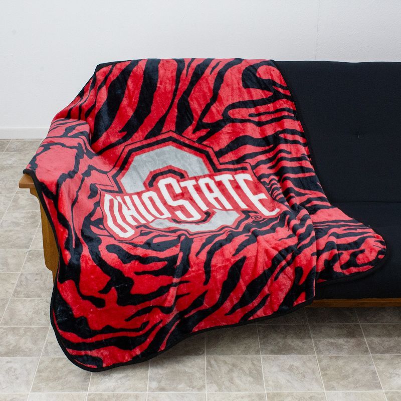 NCAA Ohio State Buckeyes Throw Blanket