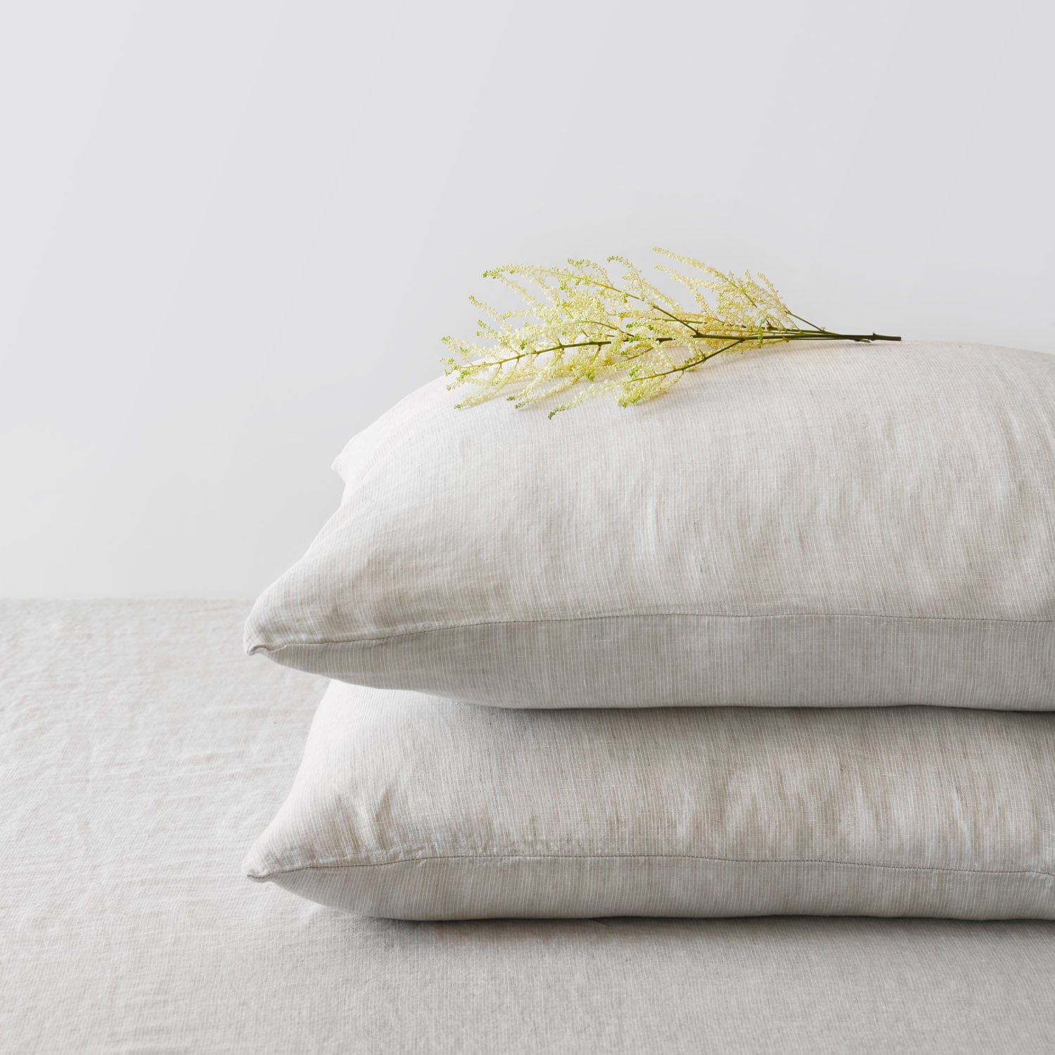 Stonewashed Linen Pillowcases