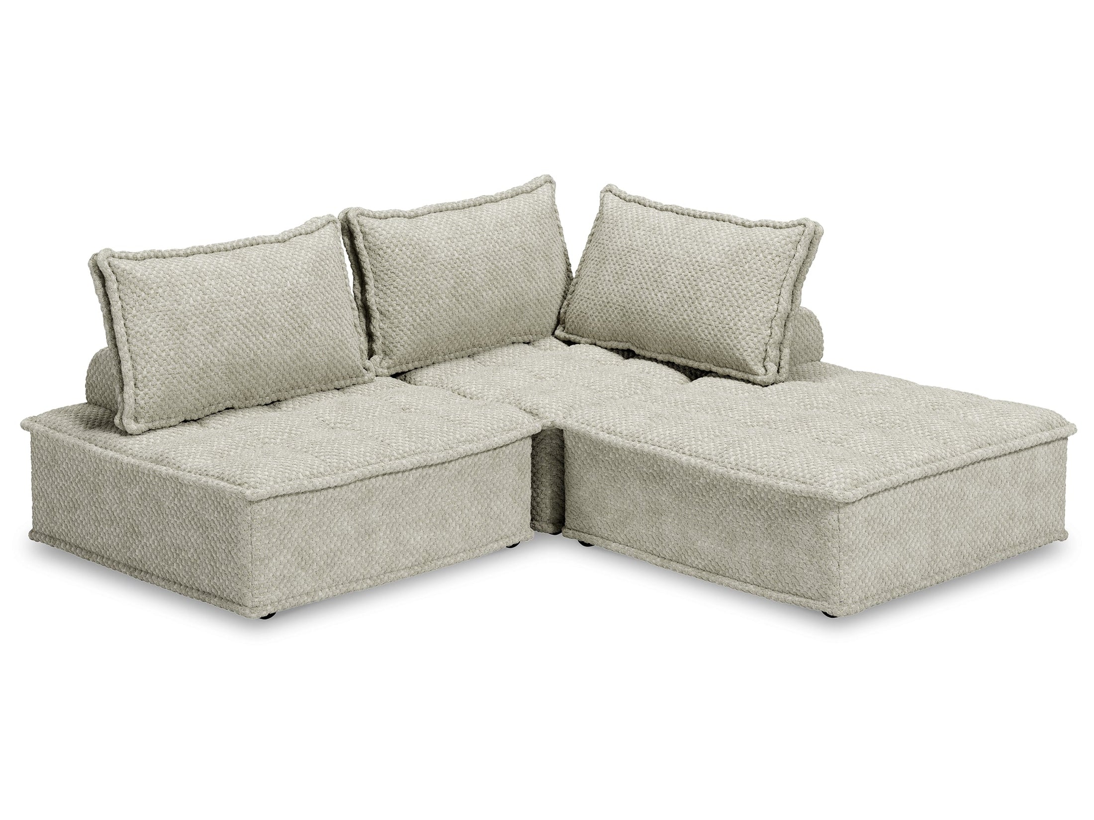 (Online Special Price) Bales Taupe 3-Piece Modular Seating