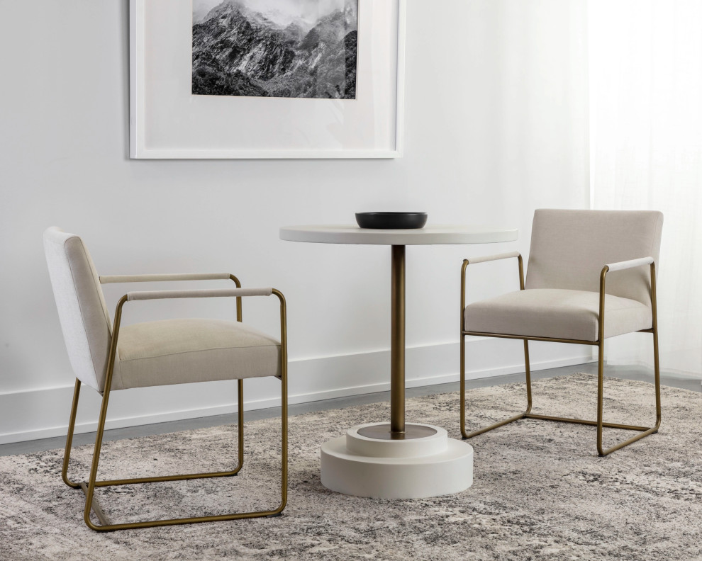 Marlowe Bistro Table   Contemporary   Indoor Pub And Bistro Tables   by Sunpan Modern Home  Houzz