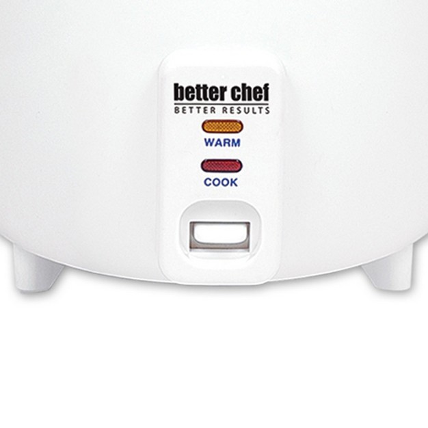 Better Chef 5 cup Rice Cooker With Food Steamer