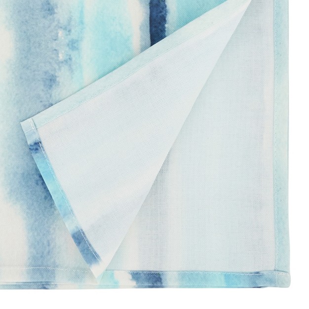 Saro Lifestyle Watercolor Table Runner