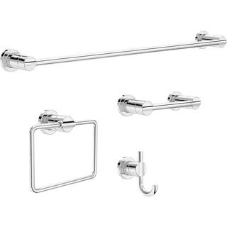 Delta Nicoli 18 in. Towel Bar with 6 in. Extender in Polished Chrome NIC18-PC