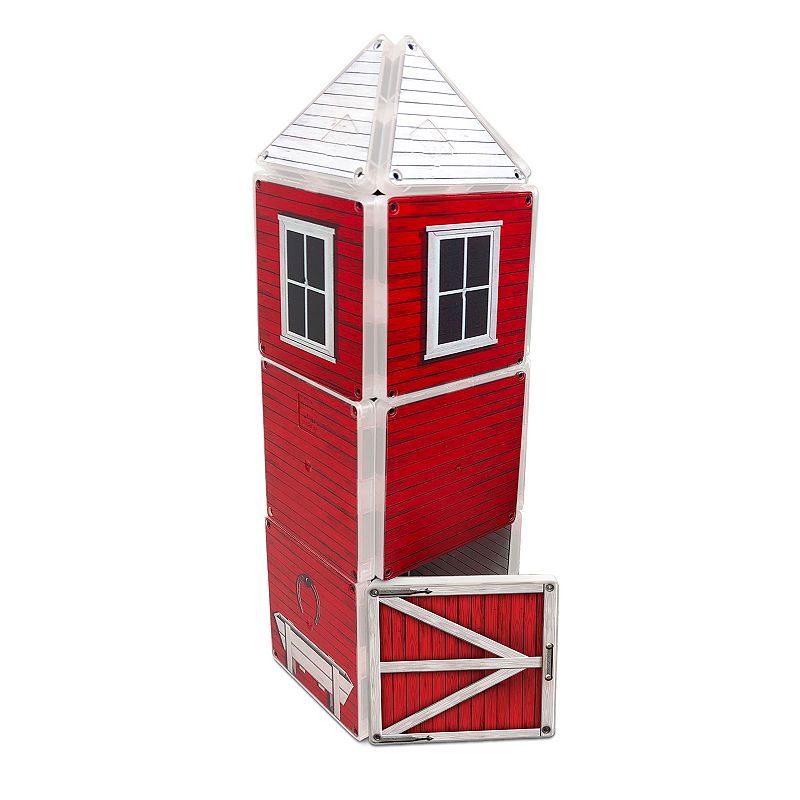 Backyard Barn Magna Tiles Structure Set