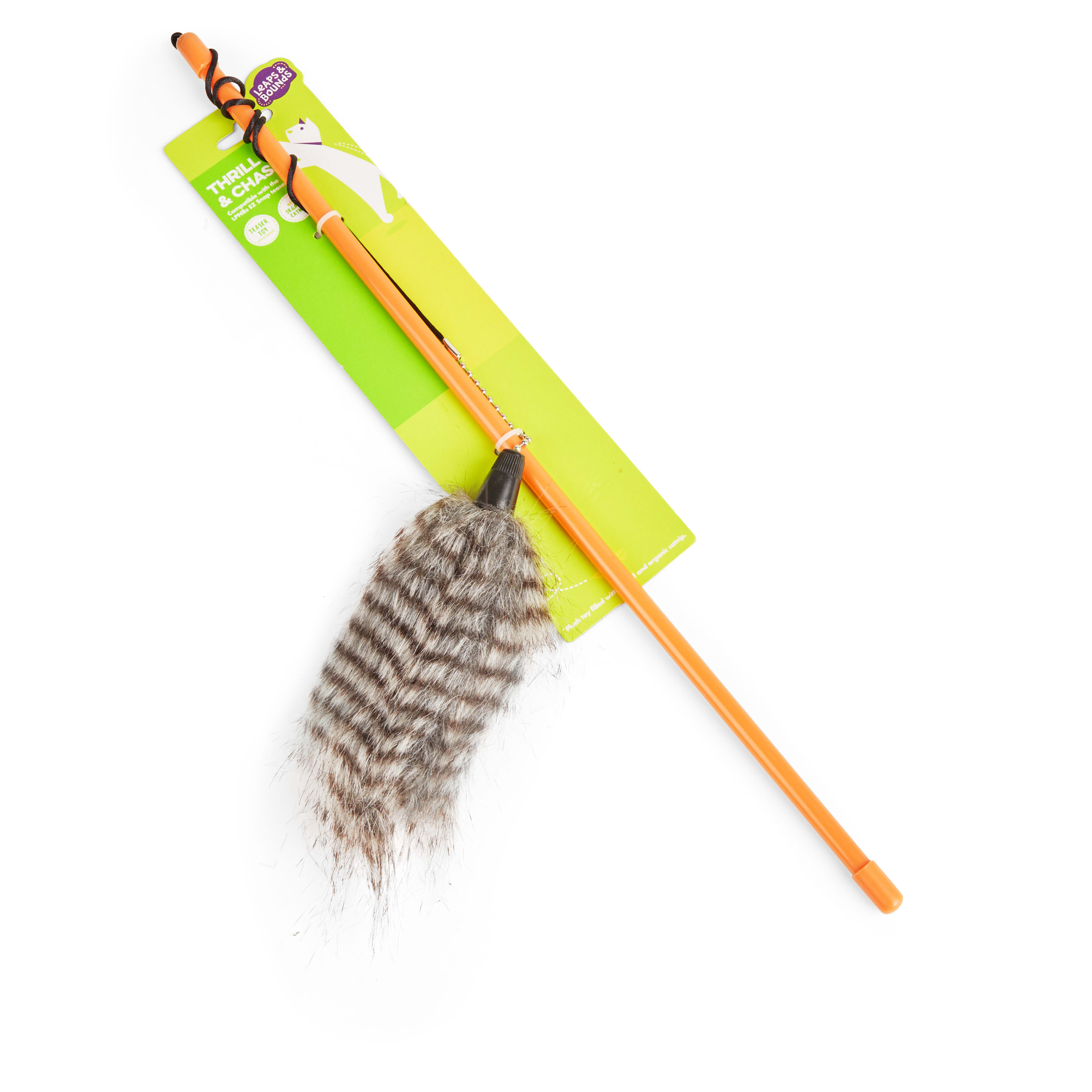 Leaps  Bounds EZ Snap Teaser Tail Cat Toy