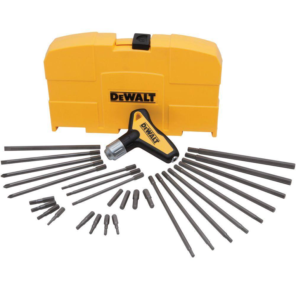 DW Ratcheting T-Handle Set (31-Piece) DWHT70265