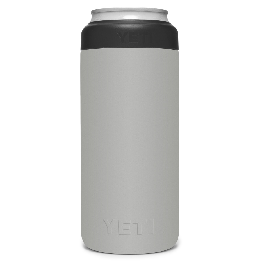 Yeti Rambler Colster Slim Can Insulator 12oz， Granite Gray