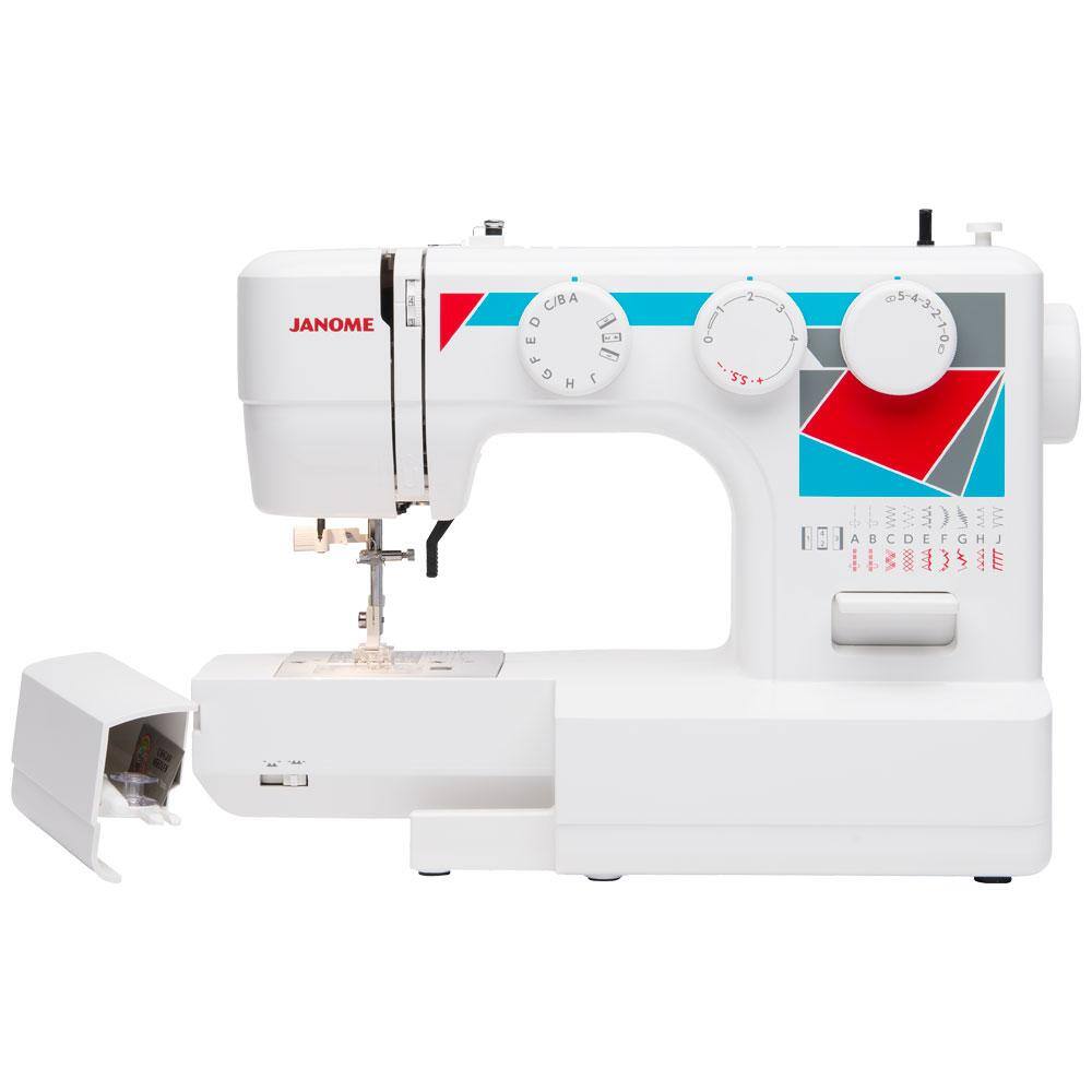 Janome MOD-19 Easy-to-Use Sewing Machine with Needle Threader 00150816