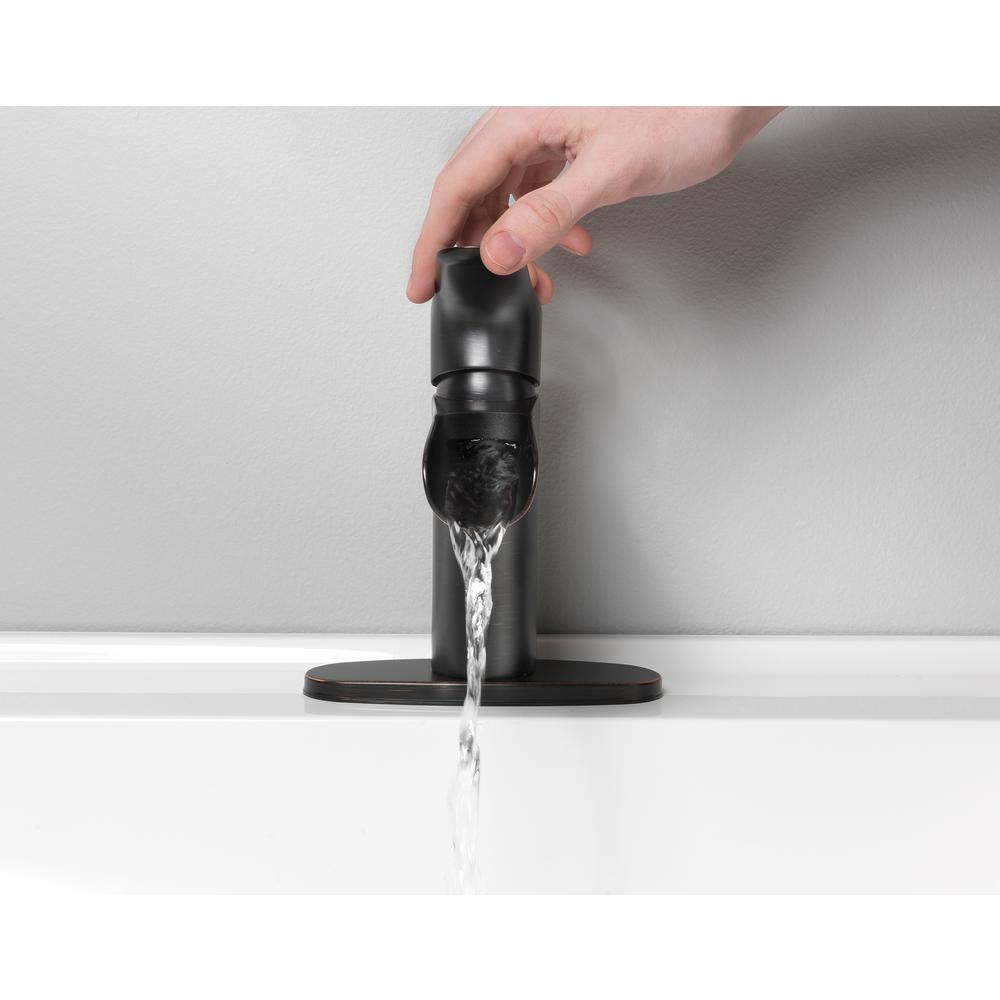 Tosca Single Hole SingleHandle Bathroom Faucet in OilRubbed Bronze