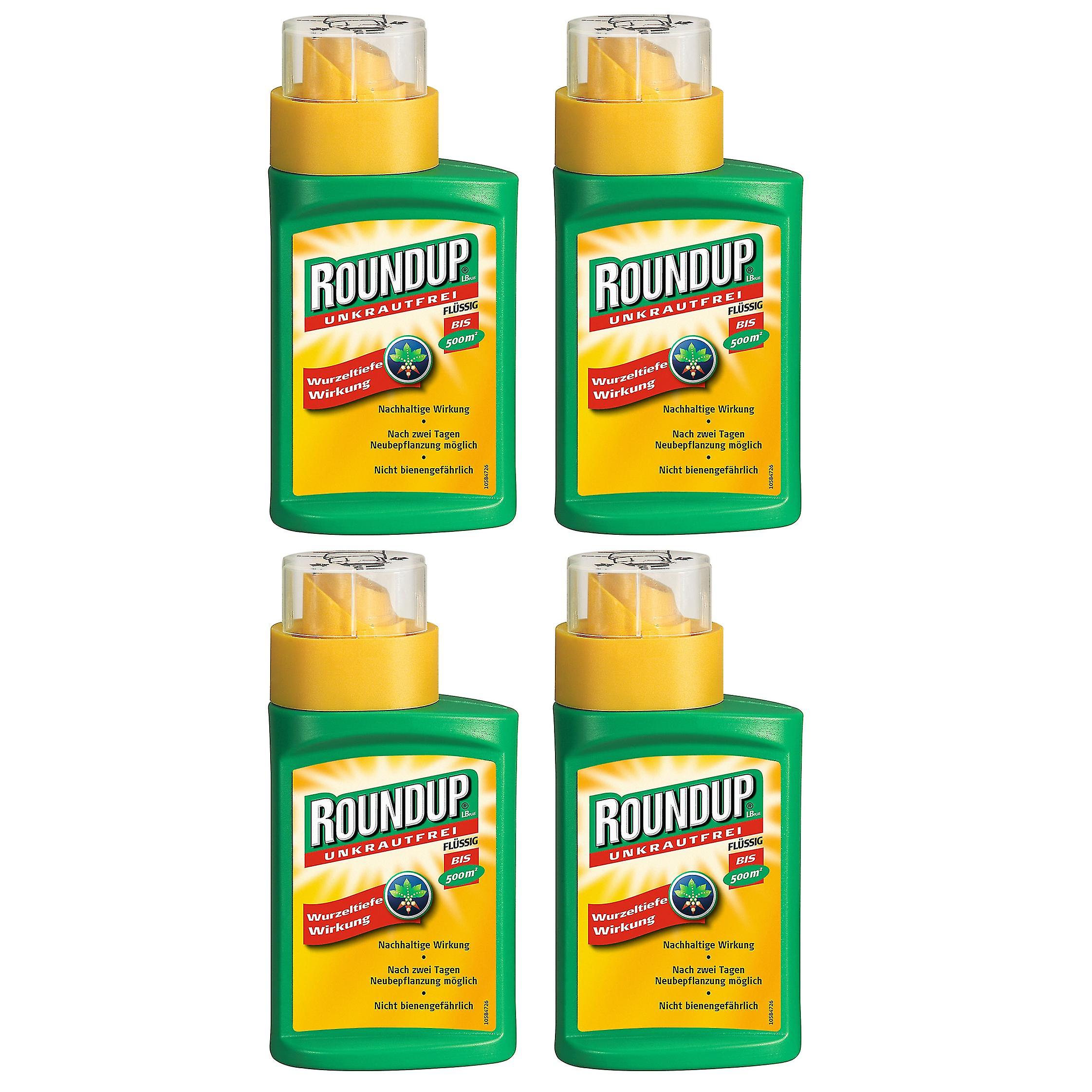 4 x ROUNDUP?? LB Plus， 250 ml