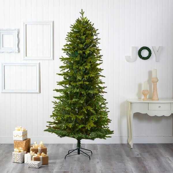 8' Belgium Fir Natural Look Artificial Christmas Tree