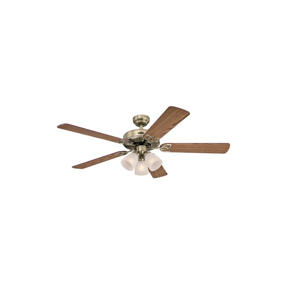 Westinghouse 52 Vintage Brass Indoor Ceiling Fan