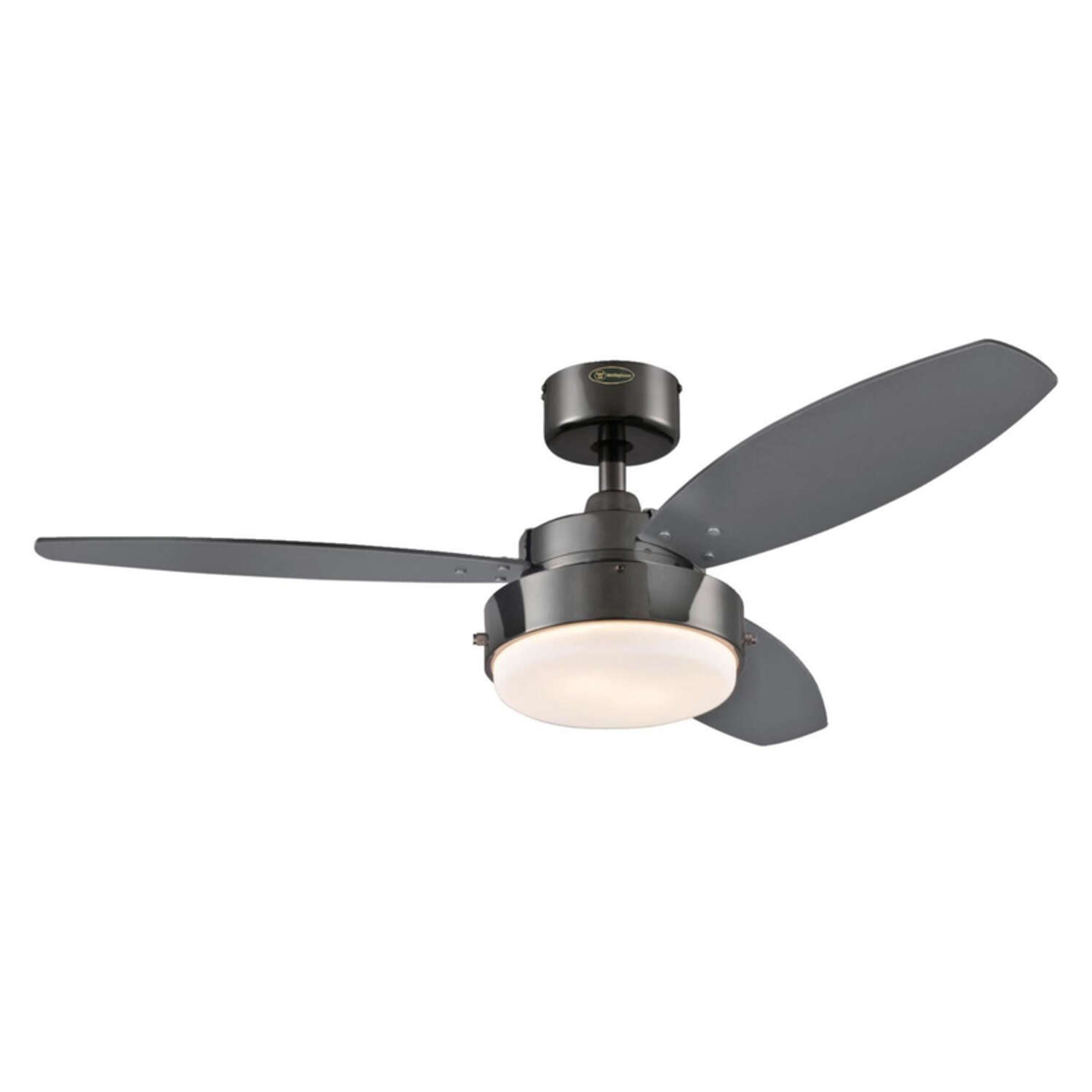 Westinghouse Alloy 42 in. Gun Metal Black LED Indoor Ceiling Fan