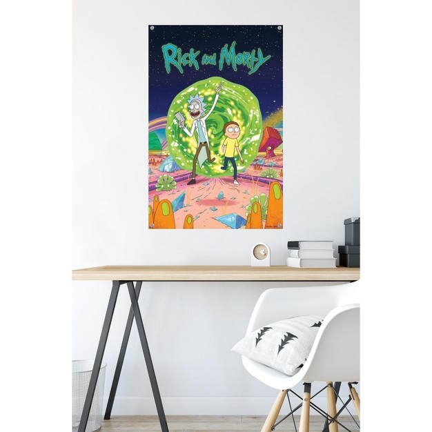 Trends International Rick And Morty Cover Unframed Wall Poster Prints