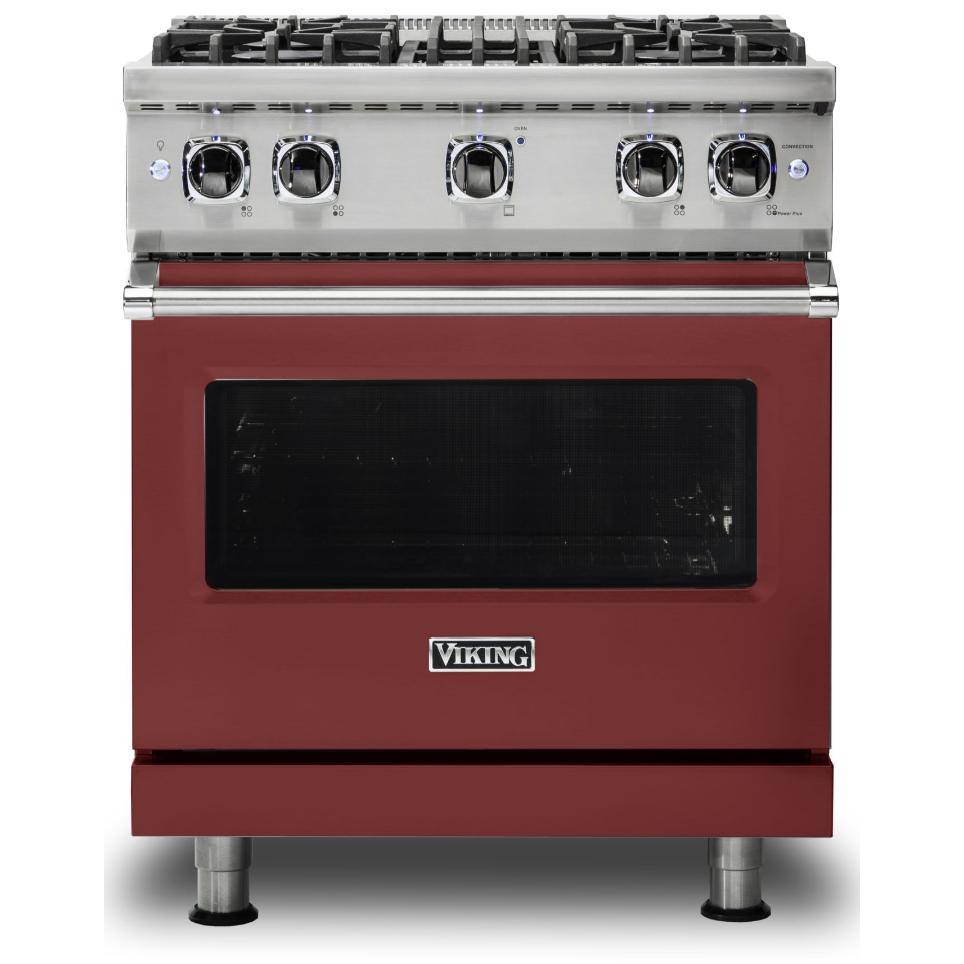 Viking 30-inch Freestanding Gas Range with VariSimmer VGR530-4BRELP