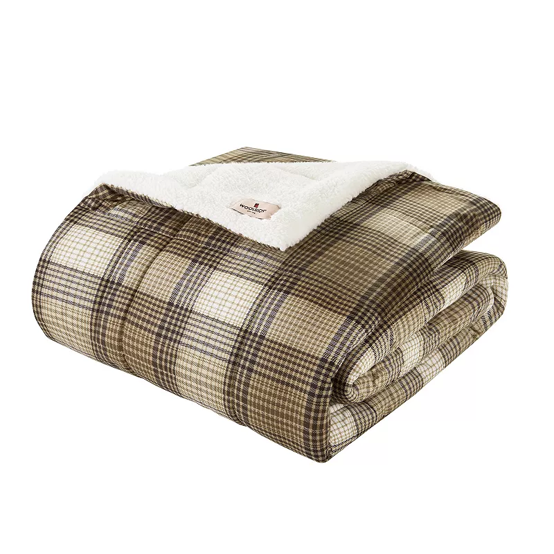 Woolrich Ridley Softspun Down-Alternative Throw Blanket