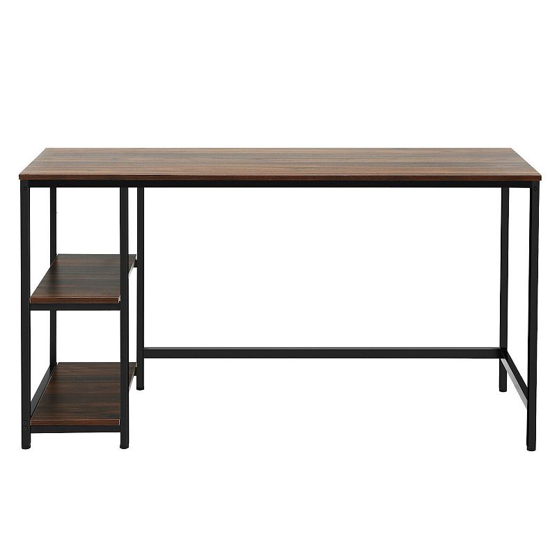 Office Computer Desk Workstation Home with Adjustable Shelf