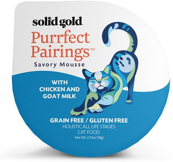 Solid Gold Purrfect Pairings With Chicken and Goat Milk Wet Cat Food