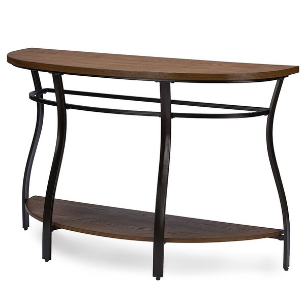 Newcastle Wood and Metal Console Table