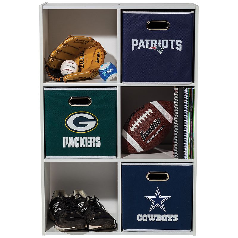 Franklin Sports Green Bay Packers Collapsible Storage Bin