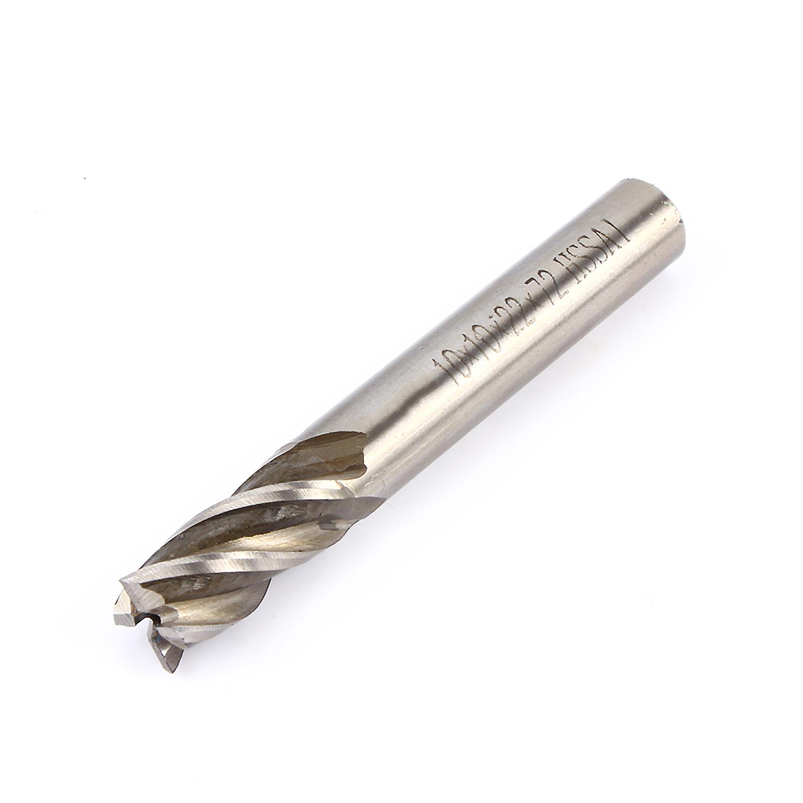 High Quality 4mm-12mm Hss Cnc Straight Shank 4 Flute End Mill Cutter Drill Bit