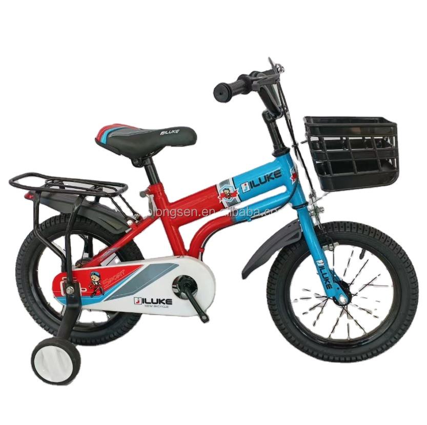 12 16 Inch Steel Kids Bike Children Bicycle With Basket Children Bike Cycle Bicycle For 2 9 Years Girl Kids Bike