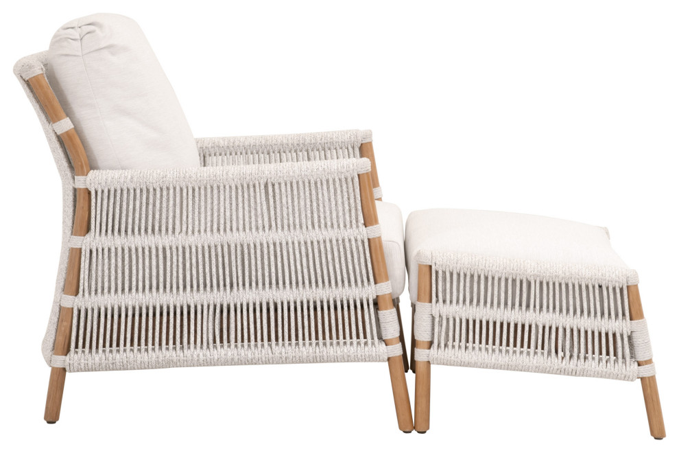 Bacara Club Chair   Beach Style   Armchairs And Accent Chairs   by Essentials for Living  Houzz