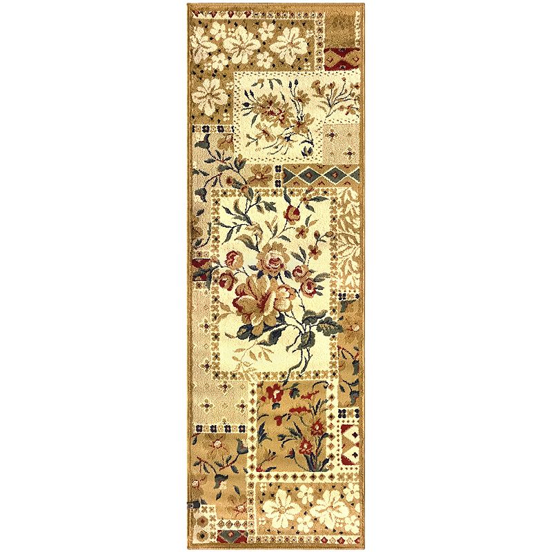 SUPERIOR Flower Patch Rustic Indoor Area Rug