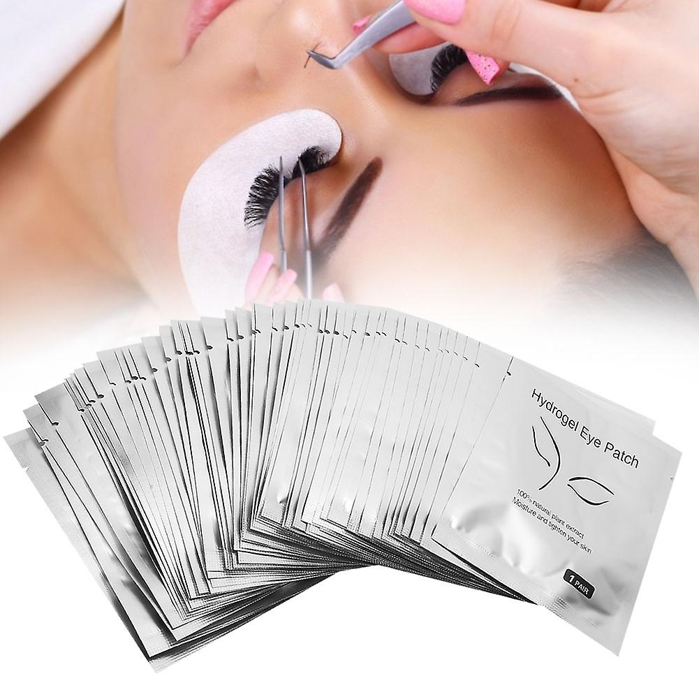 50 Pairs Eyelash Pads Lashes Extension Moisturizing Grafting Eyelash Eye Patches Stickers