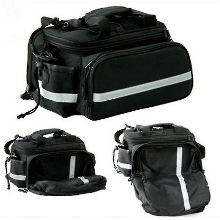 Bicycle Mountain Bike Bag Rear Rack Bag Double Pack Saddle Bag