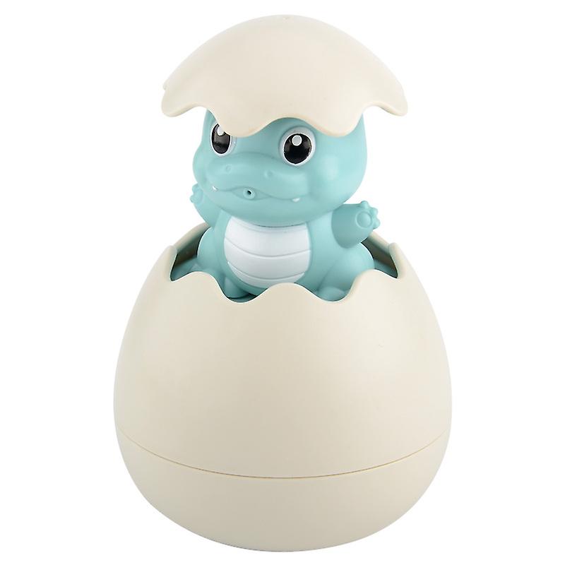 Sprinkler Toy Penguin Egg Bathroom Floating Sprinkler Egg Baby Bath Toy Blue Dinosaur