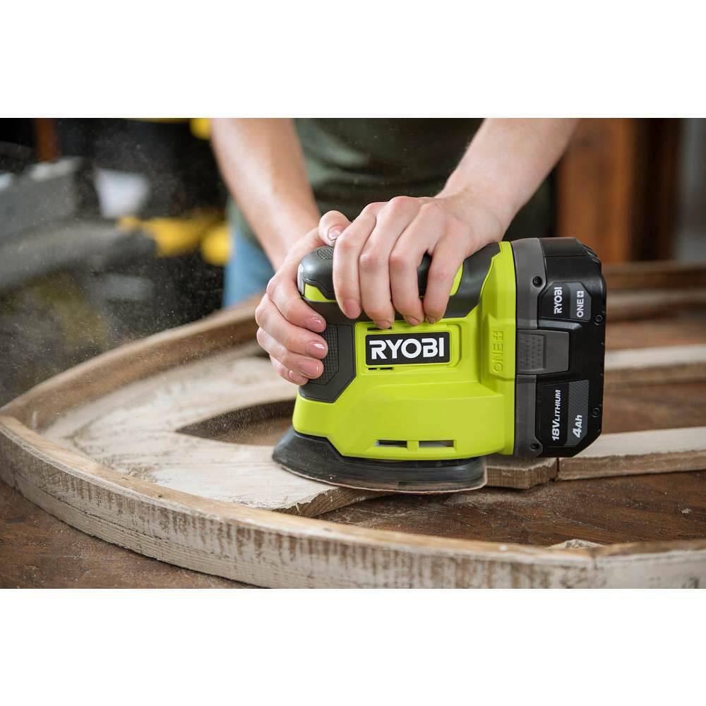 RYOBI ONE+ 18V Cordless Corner Cat Finish Sander (Tool Only) PCL416B