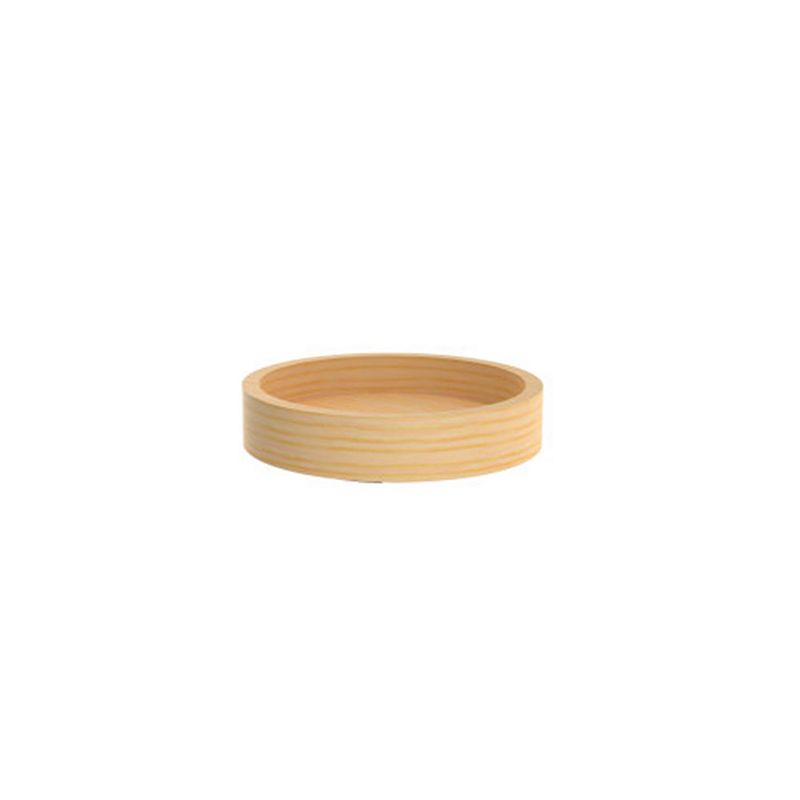 Rev-A-Shelf 4WLS001-10-B52 10 Inch Wooden Circle Lazy Susan with Swivel Bearings