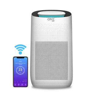 One Smart Consumer Electronics Gear Athena Smart Air Purifier with Voice Control HEPA Filter Included. Compatible with Google Assistant and Alexa with App OSAP01