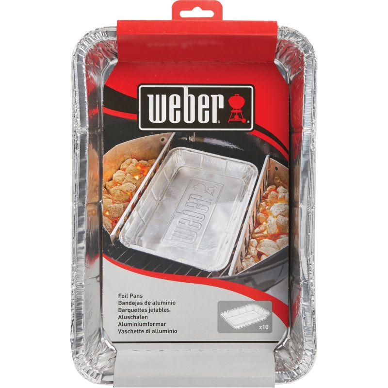 Weber Aluminum Drip Pan 9 In. W. X 13 In. L.