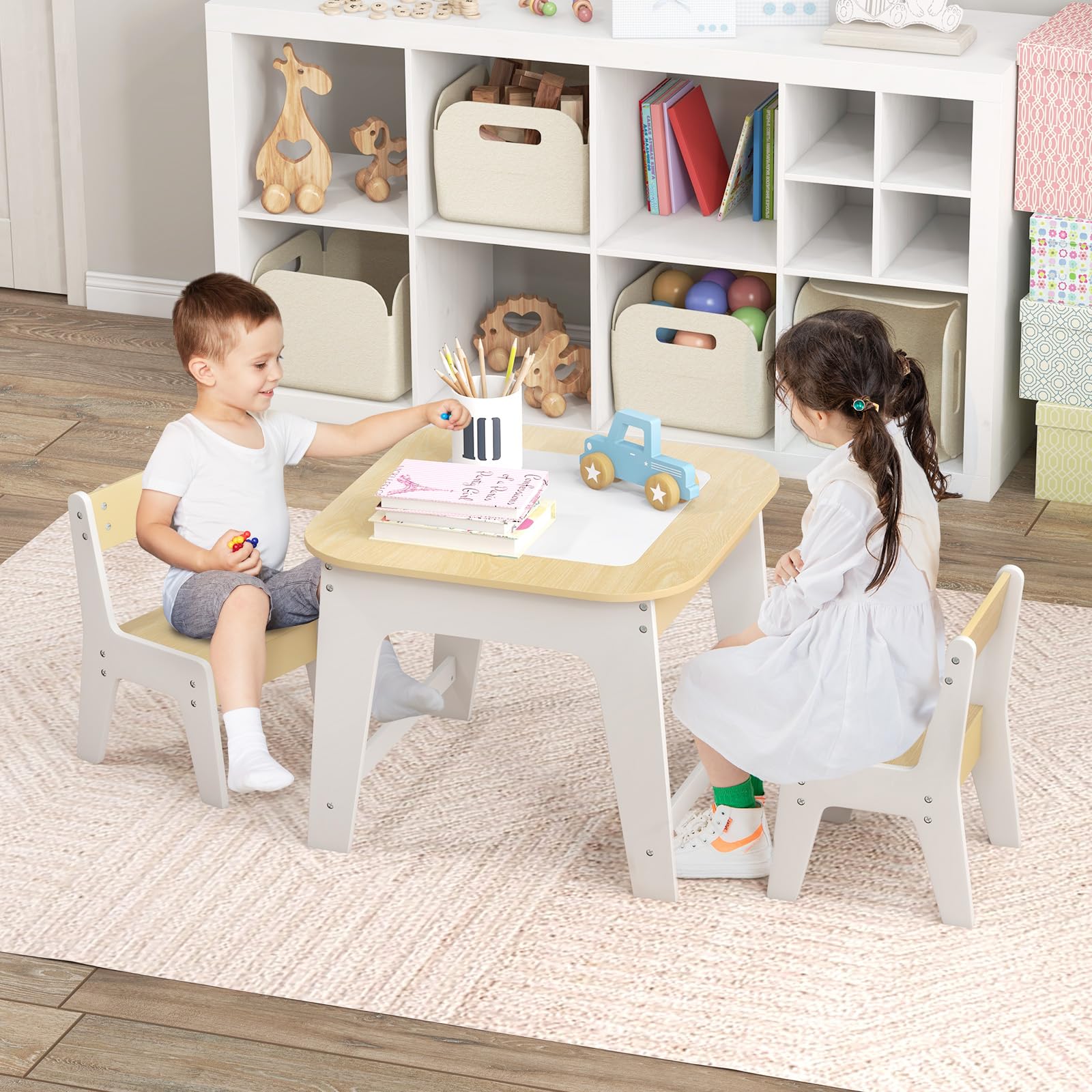 Costzon Kids Table and Chair Set