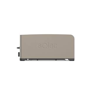 SOLAC 4-Slice Stainless Steel Toaster Extra Wide Slots 1300-Wat S6012D