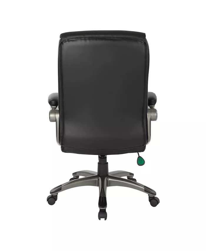 OSP Home Furnishings High Back Leather Executive Office Manager's Chair