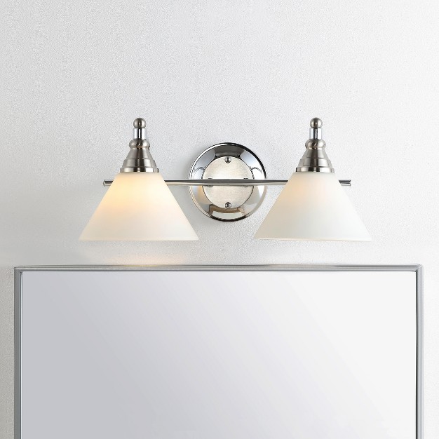 Radnor Wall Sconce Nickel clear Safavieh