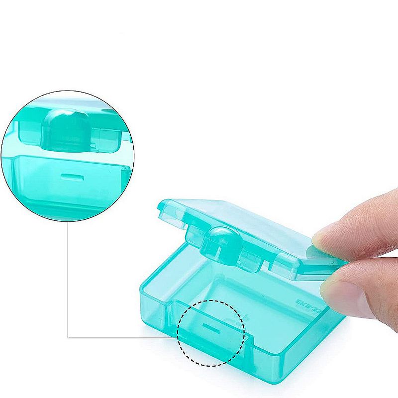 Sukuos Small Pill Box 3pcs， Cute Travel Pill Case Portable Pocket Purse