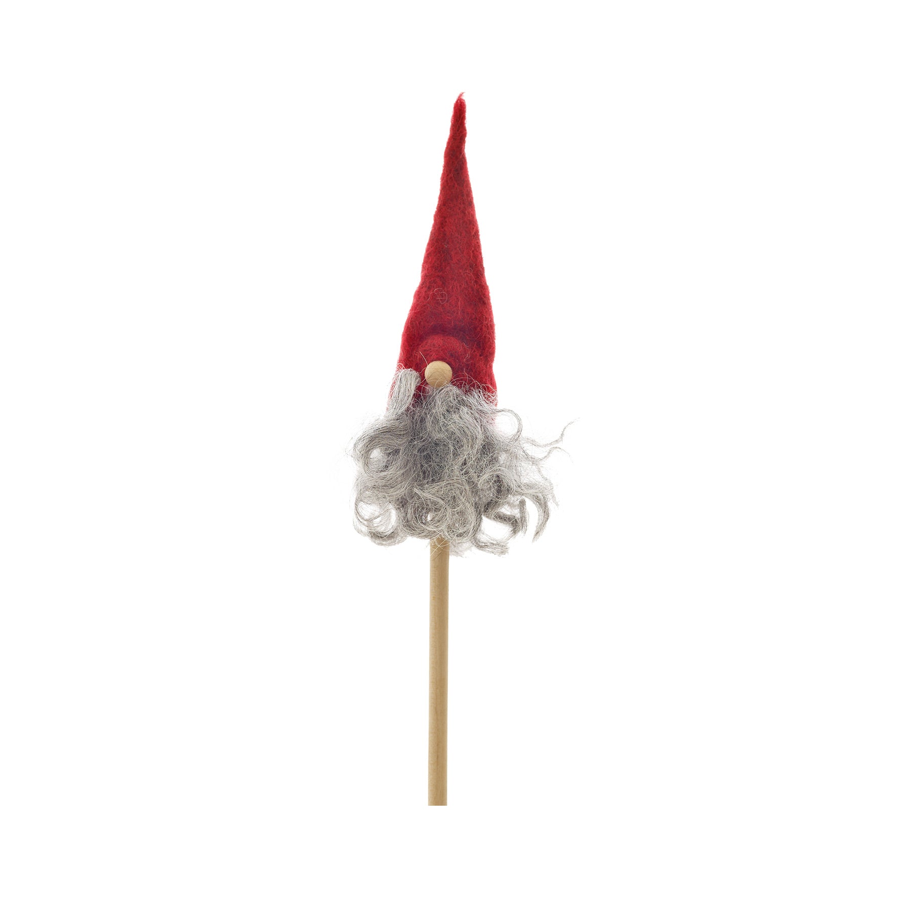 Gnome on a stick red