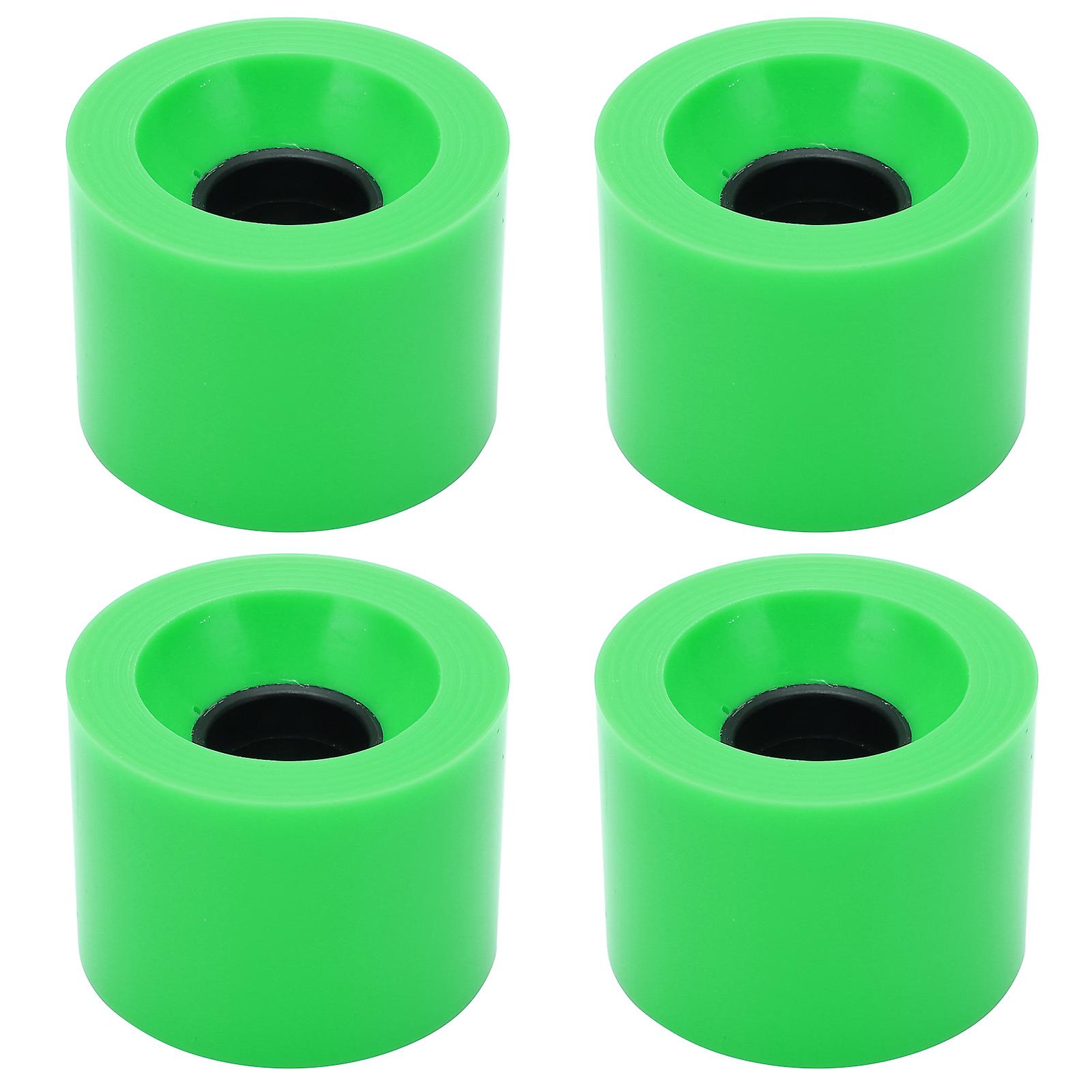 Puente 4pcs 60x45mm Skateboard Wheels 78a Longboard Cruiser Wheels Replacement Partsgreen