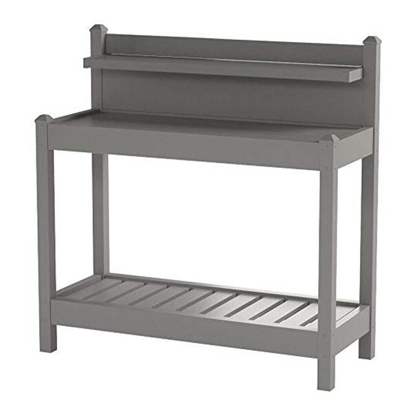 DuraTrel Greenfield Mocha Vinyl Potting Bench