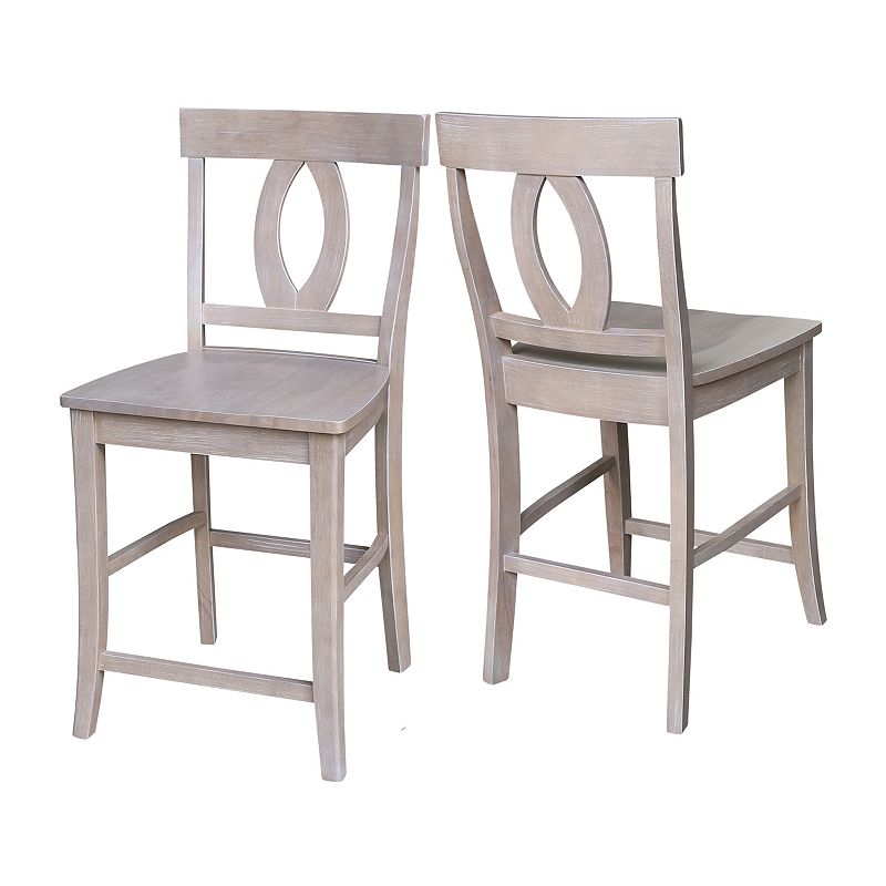 International Concepts Cosmo Wood Counter Stool