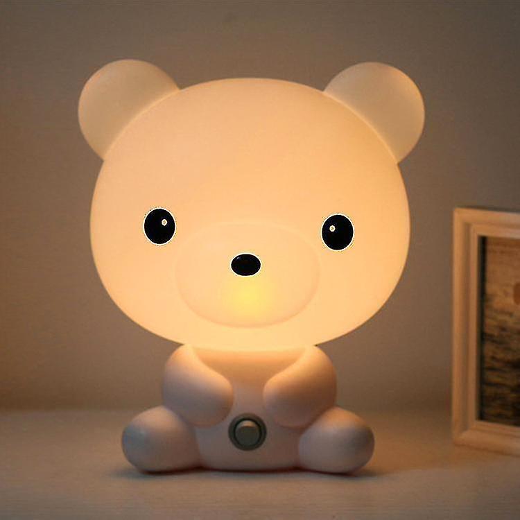 Cartoon Desk Lamp Children's Bedroom Cute Bedside Warm Light(size:a)