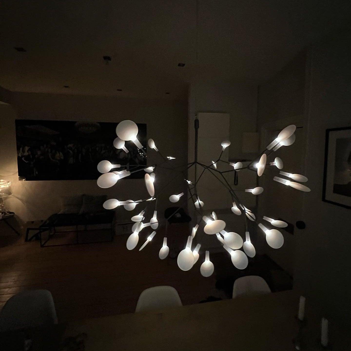 Black Firefly LED Chandelier