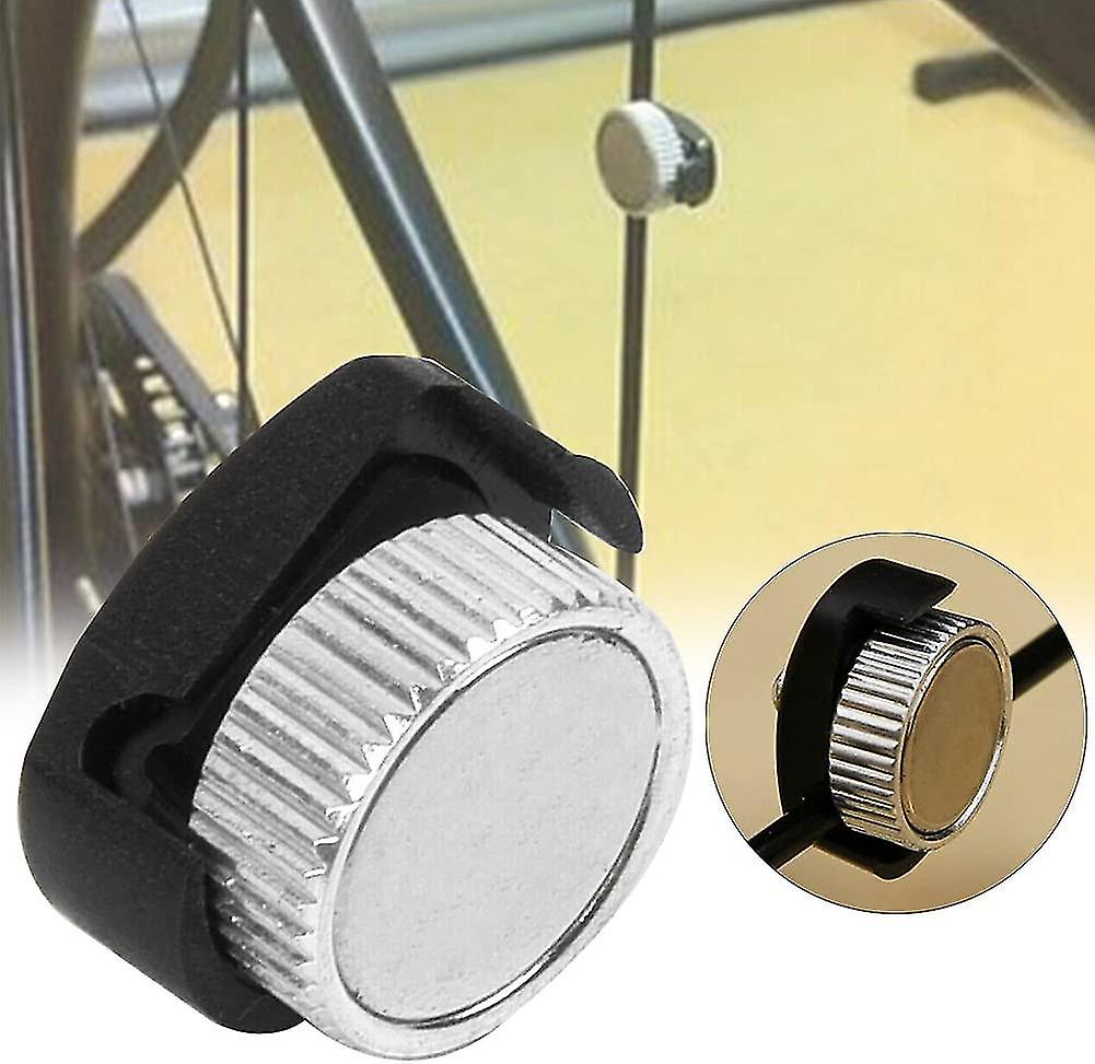 Universal Bike Odometer Magnets， Durable Spoke Wheel Magnets Sport Speedometer Bike Computer Parts Bike Odometer Accessories (black And Silver)