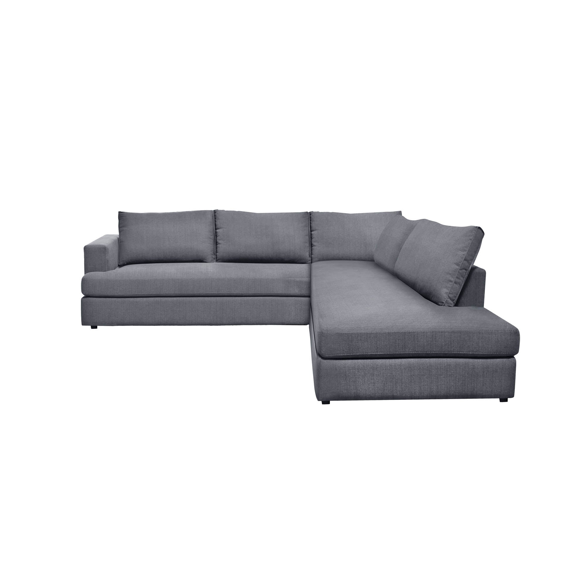 Taylor Right Sectional - Asphalt Grey