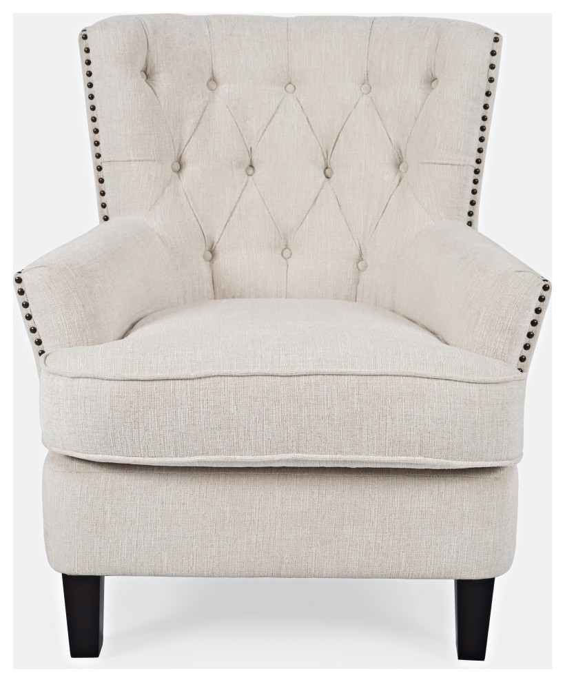 Bryson Accent Chair   Transitional   Armchairs And Accent Chairs   by Kolibri Decor  Houzz